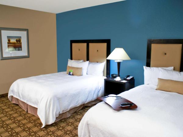 Hampton Inn & Suites Charlotte-Airport : photo 1 de la chambre chambre 2 lits queen-size - accessible aux personnes à mobilité réduite et adaptée aux personnes malentendantes - non-fumeurs