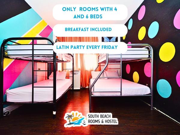 South Beach Rooms and Hostel : photo 3 de la chambre lit dans dortoir mixte de 4 lits
