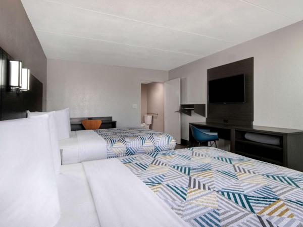 Motel 6-San Antonio, TX - Northwest Medical Center : photo 5 de la chambre chambre avec 2 lits queen-size - accessible aux personnes à mobilité réduite