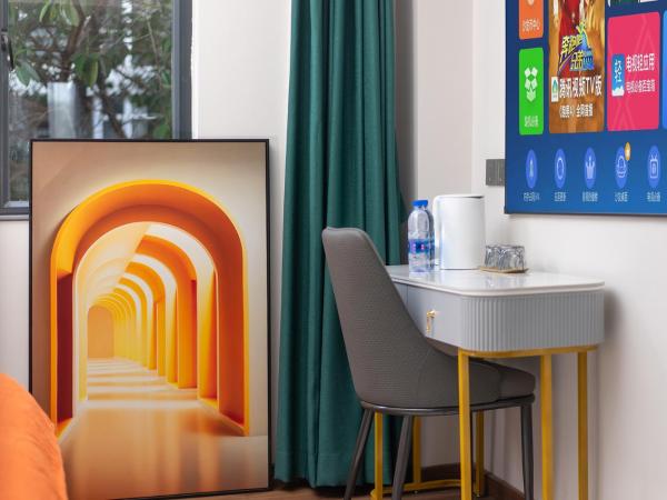 Guangzhou Yashay International Apartment - Pazhou Convention and Exhibition Centre : photo 8 de la chambre chambre lit king-size deluxe