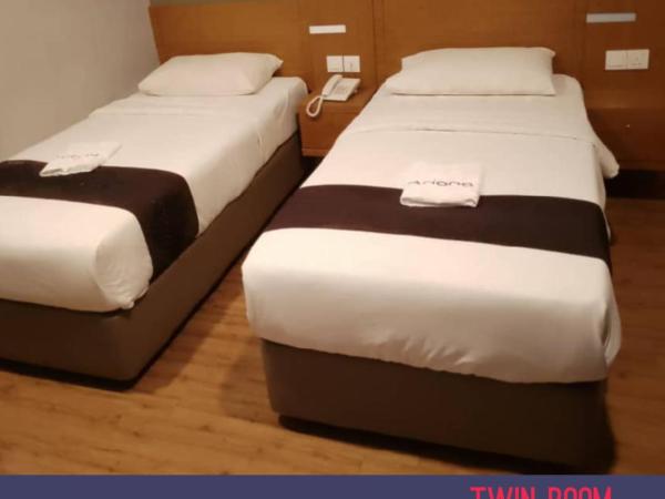 Hotel Ariana 5 minutes Bukit Indah 15 minutes Legoland 20 minutes Utm : photo 4 de la chambre chambre double ou lits jumeaux