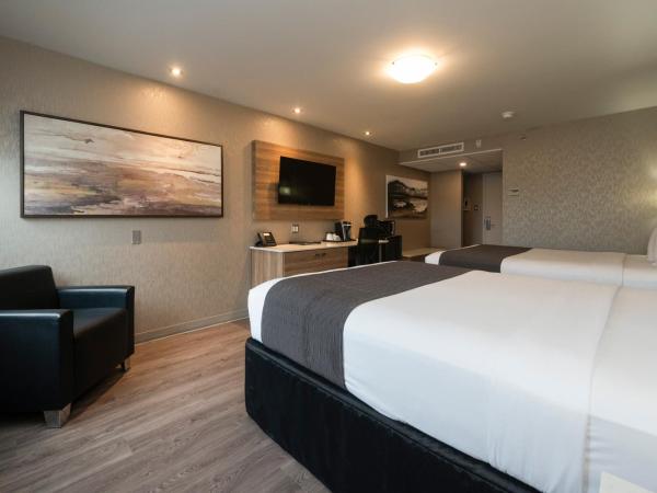 Hôtel & Suites Le Dauphin Québec : photo 1 de la chambre chambre avec 2 grands lits queen-size