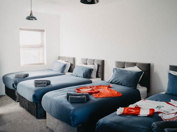 Flat Iron Anfield : photo 2 de la chambre chambre quadruple avec douche