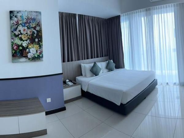 D'Wharf Hotel & Serviced Residence : photo 7 de la chambre suite en duplex