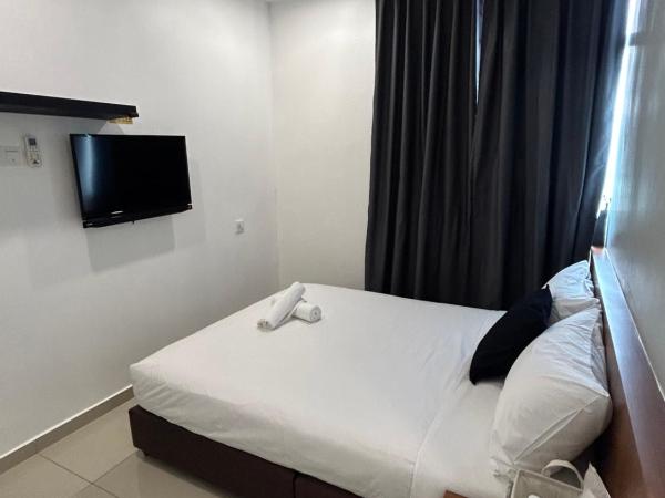 Pets and Family Guesthouse Kota Laksamana, Melaka : photo 8 de la chambre chambre lit queen-size