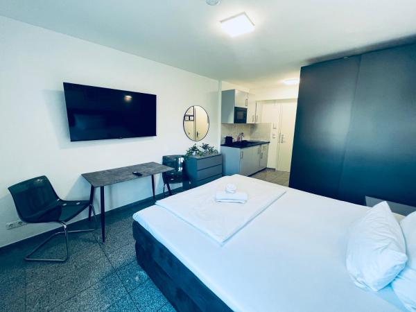 Lipp Apartments : photo 5 de la chambre appartement lit double standard