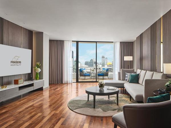 Fraser Suites Sukhumvit Bangkok : photo 6 de la chambre appartement de grand standing 3 chambres avec terrasse.
