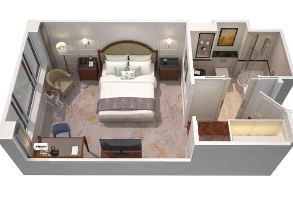 The Langham London : photo 2 de la chambre chambre double standard