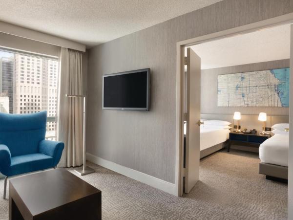 Hilton Chicago Magnificent Mile Suites : photo 4 de la chambre suite studio - 2 lits doubles
