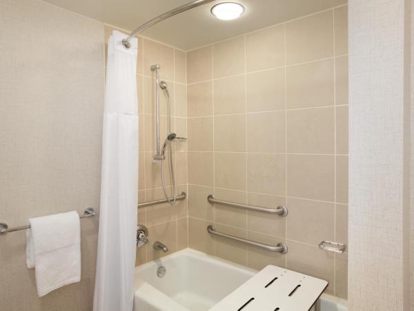 Hilton Chicago Magnificent Mile Suites : photo 4 de la chambre suite 1 chambre lit king-size avec baignoire accessible aux personnes à mobilité réduite