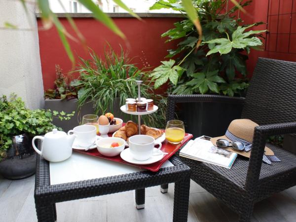 Hôtel Du Prince Eugène : photo 2 de la chambre chambre double supérieure avec terrasse