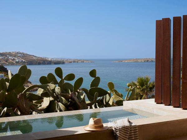 Bill & Coo Mykonos -The Leading Hotels of the World : photo 5 de la chambre suite deluxe avec petite piscine