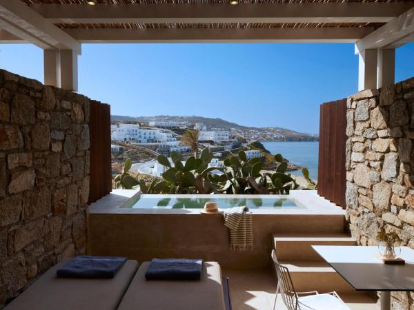 Bill & Coo Mykonos -The Leading Hotels of the World : photo 6 de la chambre suite deluxe avec petite piscine