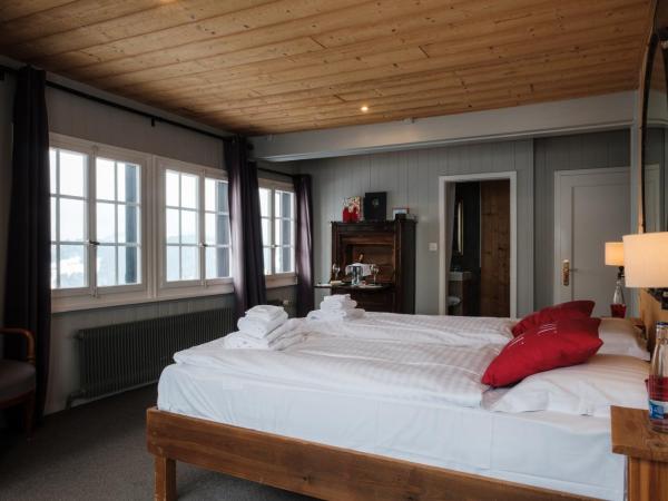 Le Coucou Hotel Restaurant & Lounge-Bar : photo 4 de la chambre chambre chalet chic - vue sur lac