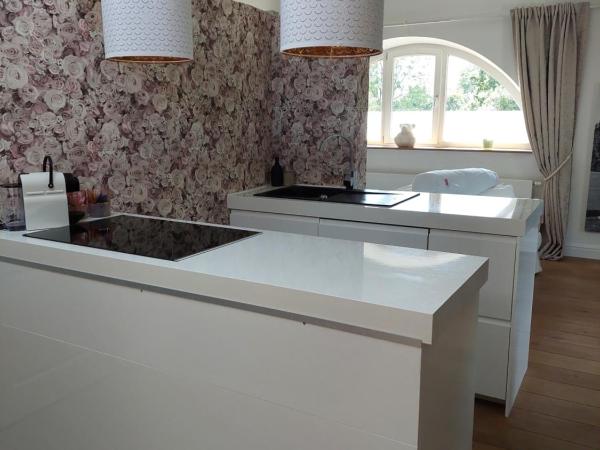 La chambre et le studio du château du golf de Bernalmont : photo 10 de la chambre studio avec vue sur jardin