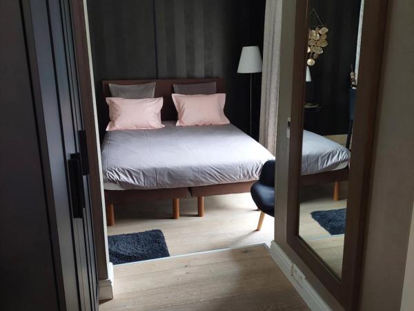 La chambre et le studio du château du golf de Bernalmont : photo 9 de la chambre chambre double avec salle de bains privative