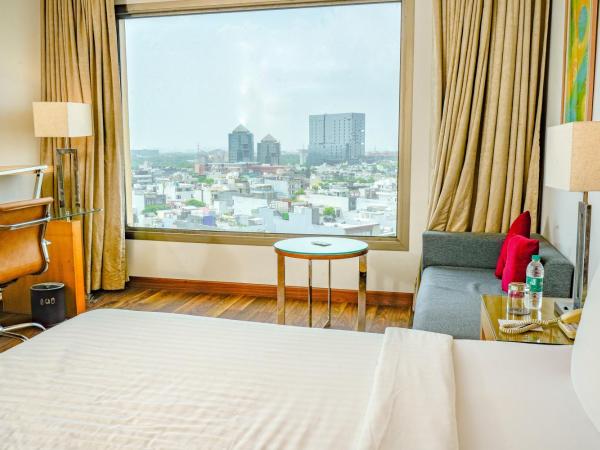 Courtyard by Marriott Gurugram Downtown : photo 8 de la chambre chambre lit king-size deluxe 