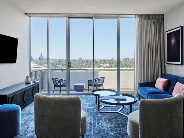 Adina Apartment Hotel Melbourne Flinders Street : photo 8 de la chambre appartement 1 chambre - vue sur jardin