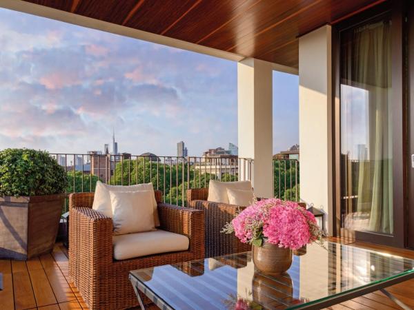 Bulgari Hotel Milano : photo 1 de la chambre suite présidentielle avec vue sur le jardin