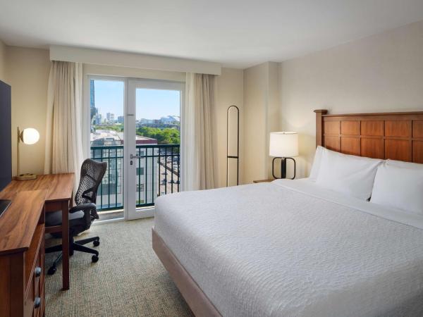 Homewood Suites Atlanta Midtown : photo 4 de la chambre suite 1 chambre lit king-size