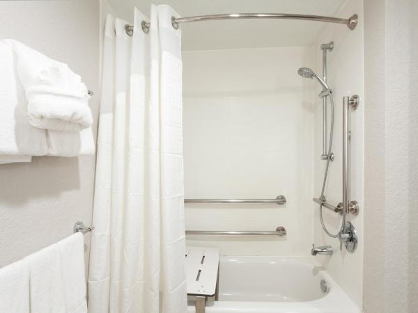 Holiday Inn Express Hotel & Suites Fort Lauderdale Airport/Cruise Port, an IHG Hotel : photo 2 de la chambre chambre lit king-size avec baignoire - accessible aux personnes à mobilité réduite/non-fumeurs