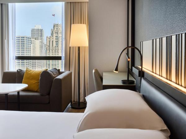 Hyatt Regency Chicago : photo 5 de la chambre chambre lit king-size - vue sur ville