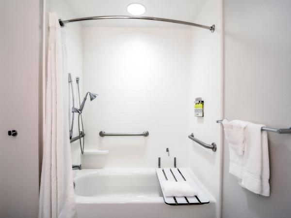 Holiday Inn Express Hotel & Suites Tampa-USF-Busch Gardens, an IHG Hotel : photo 5 de la chambre chambre avec 2 lits queen-size - baignoire accessible aux personnes à mobilité réduite - non-fumeurs
