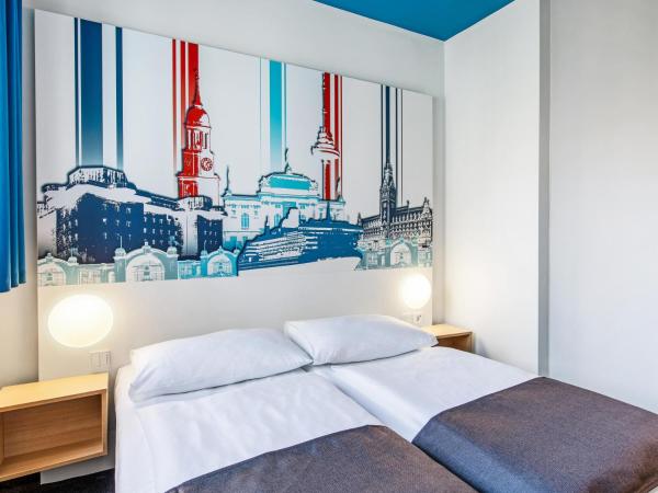 B&B Hotel Hamburg City-Ost : photo 4 de la chambre chambre lits jumeaux