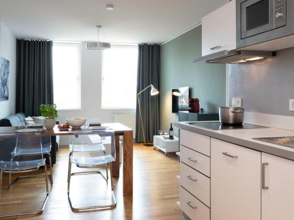 Brera Serviced Apartments Nürnberg : photo 9 de la chambre appartement fantastique avec cuisine
