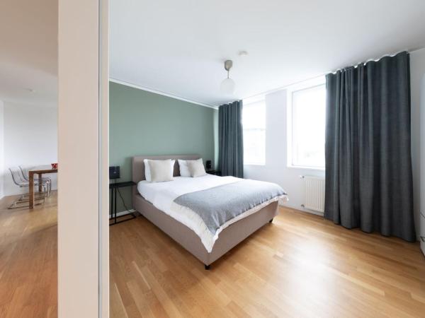 Brera Serviced Apartments Nürnberg : photo 4 de la chambre appartement fantastique avec cuisine