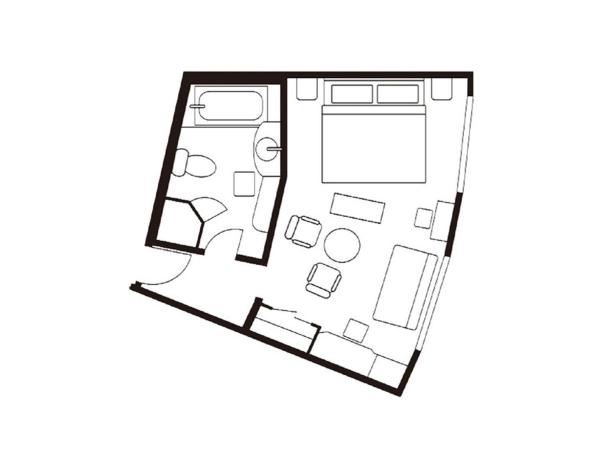 Sapporo Prince Hotel : photo 3 de la chambre chambre double deluxe - fumeurs