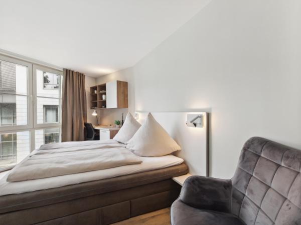 Home and CoLiving Bonn I Aparthotel : photo 4 de la chambre chambre double deluxe