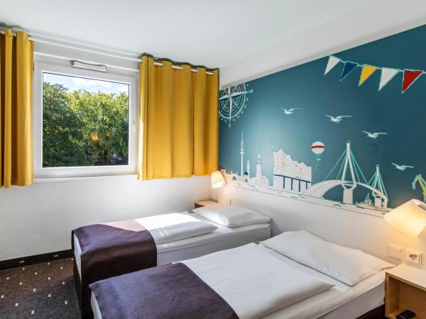 B&B Hotel Hamburg-Nord : photo 2 de la chambre chambre lits jumeaux