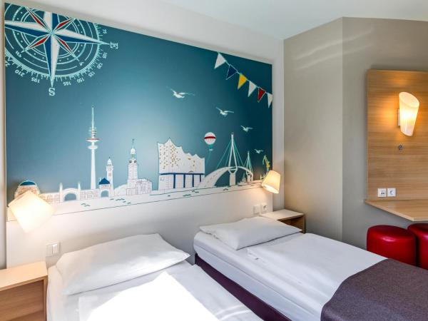 B&B Hotel Hamburg-Nord : photo 3 de la chambre chambre lits jumeaux