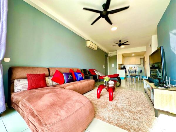 1 Tebrau Residences By JK Home : photo 2 de la chambre appartement 3 chambres