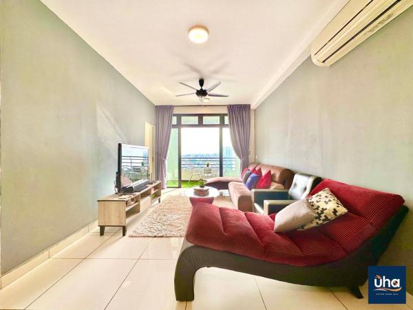 1 Tebrau Residences By JK Home : photo 5 de la chambre appartement 3 chambres