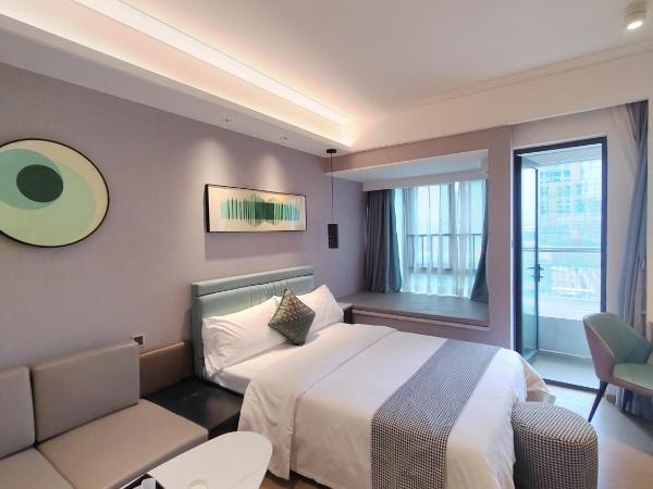 Fuan Hotel - Shenzhen International Convention and Exhibition Center Branch : photo 5 de la chambre chambre affaires lit queen-size