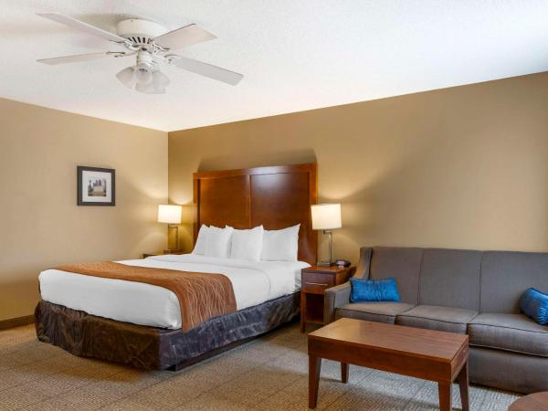 Comfort Inn North-Polaris : photo 4 de la chambre chambre lit king-size avec canapé-lit - non-fumeurs