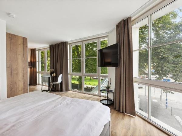 Home and CoLiving Bonn I Aparthotel : photo 1 de la chambre chambre double deluxe
