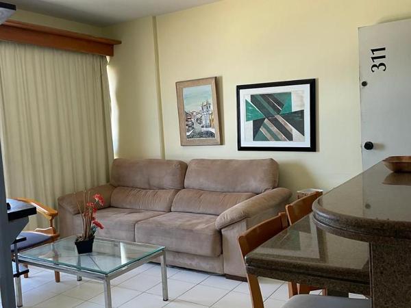 Flat no Pituba Sol 302 E 311 : photo 3 de la chambre appartement - vue sur mer