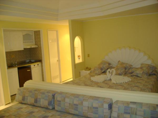 Hotel Las Torres Gemelas Acapulco : photo 3 de la chambre studio lit king-size