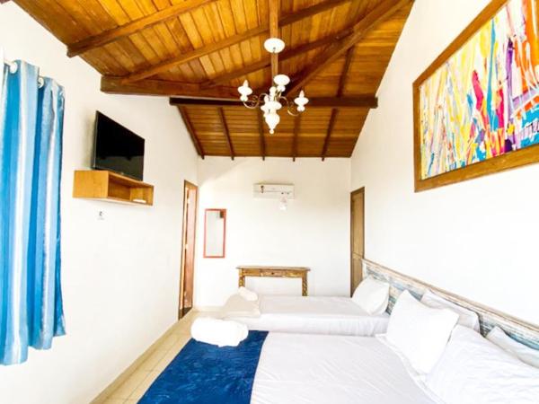 Pousada Preciosa : photo 2 de la chambre suite deluxe avec baignoire spa