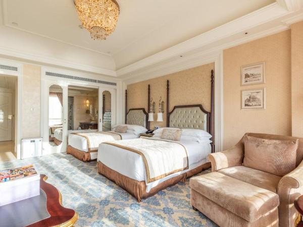 The Castle Hotel, a Luxury Collection Hotel, Dalian : photo 2 de la chambre chambre lits jumeaux de luxe avec vue sur l'océan