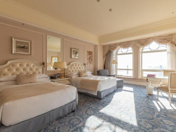 The Castle Hotel, a Luxury Collection Hotel, Dalian : photo 1 de la chambre chambre lits jumeaux spacieuse avec vue sur l'océan