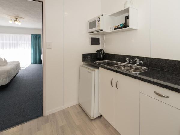 Palm Court Motor Inn : photo 8 de la chambre studio lits jumeaux avec bains à remous