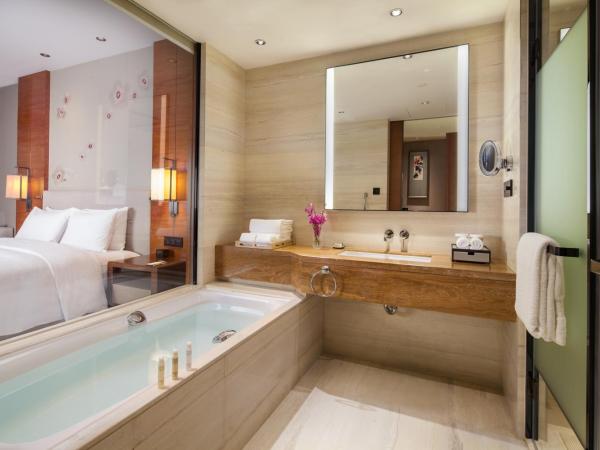 DoubleTree by Hilton Guangzhou- Science City-Free Shuttle Bus Service During Canton Fair : photo 3 de la chambre chambre lits jumeaux exécutive avec accès au salon