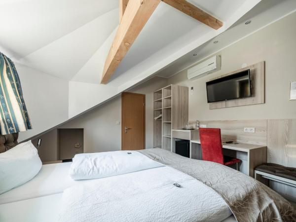 Hotel Villa am Waldschlösschen : photo 4 de la chambre chambre double - mansardée