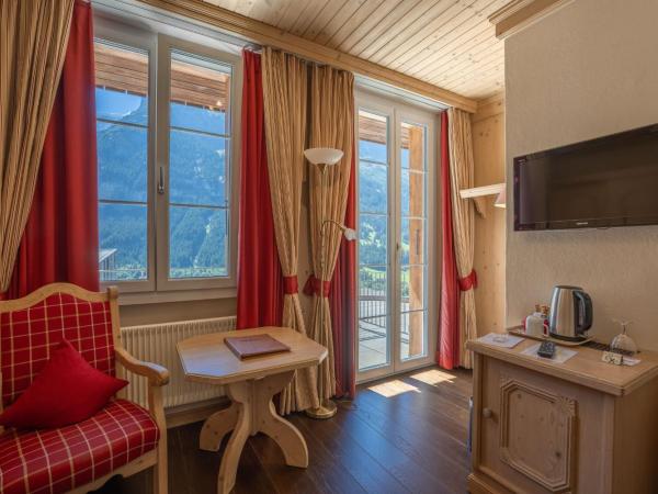 Hotel Spinne Grindelwald : photo 5 de la chambre chambre simple