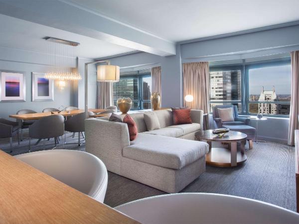 New York Hilton Midtown : photo 1 de la chambre suite présidentielle 1 chambre lit king-size avec canapé-lit