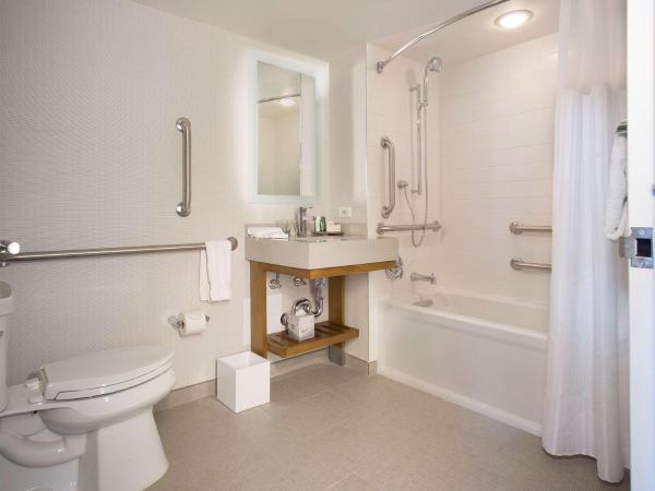New York Hilton Midtown : photo 5 de la chambre hébergement urbain 1 lit king-size - baignoire accessible en fauteuil roulant